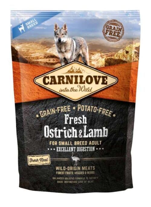 CL Fresh - Dog - Ostrich & Lamb - Adult Small 1,5kg