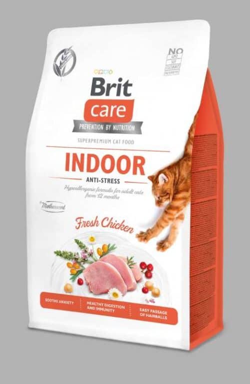 Brit Care Cat - Grain Free - Indoor / Anti-stress 400g (6)