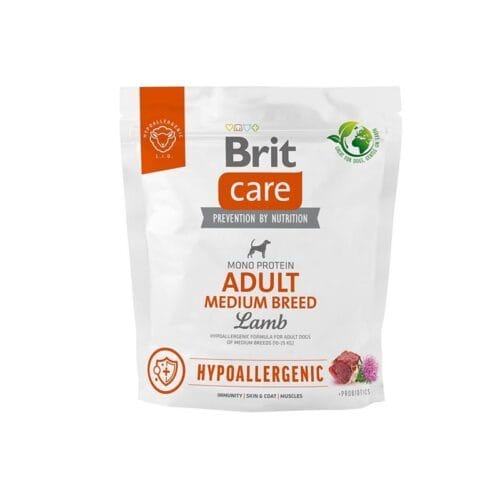 Brit Care - Dog - Hypoallergenic Adult Medium Breed 1 kg