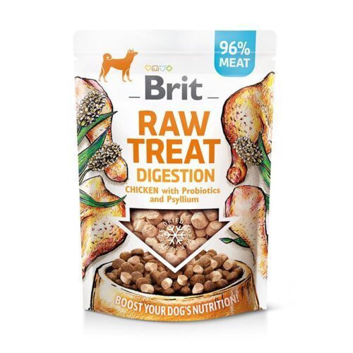 Brit Raw Freeze-Dried Treat & Topper - Digestion 40g (10)