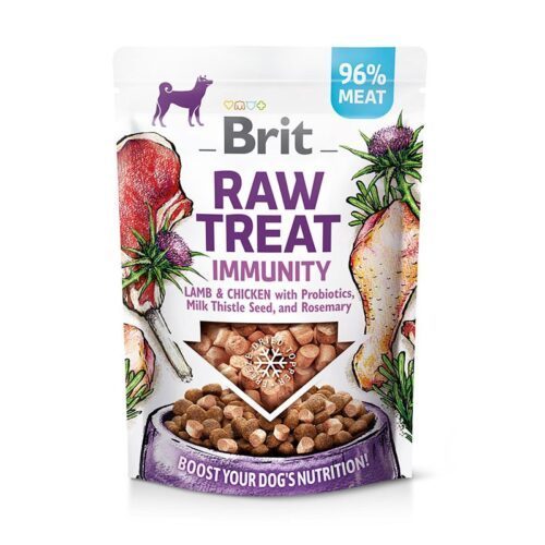 Brit Raw Freeze-Dried Treat & Topper - Immunity 40g (10)