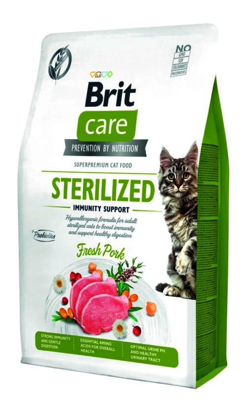 Brit Care Cat - Grain Free - Sterilized / Immunity Support 2 kg